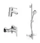 HANSA-Badezimmer-Armaturen-Paket-HANSAPRIMO-4901-DN15-Chrom-49010000 gallery number 1